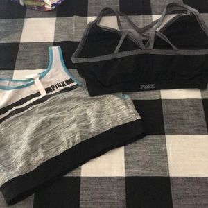 Two Victoria’s Secret sports bras 💖💖💖